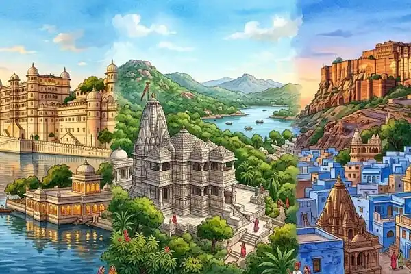 Udaipur Mount Abu Jodhpur 06 Days Tours